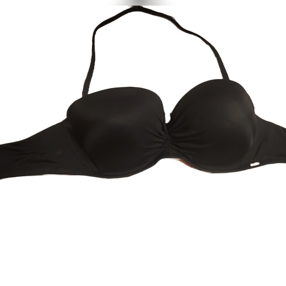 VS PINK  Black Pushup Bikini Top